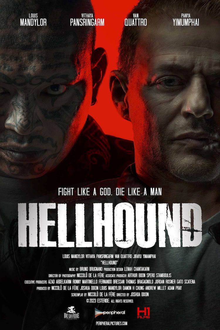 peripheral pictures hellhound movie poster june 2024